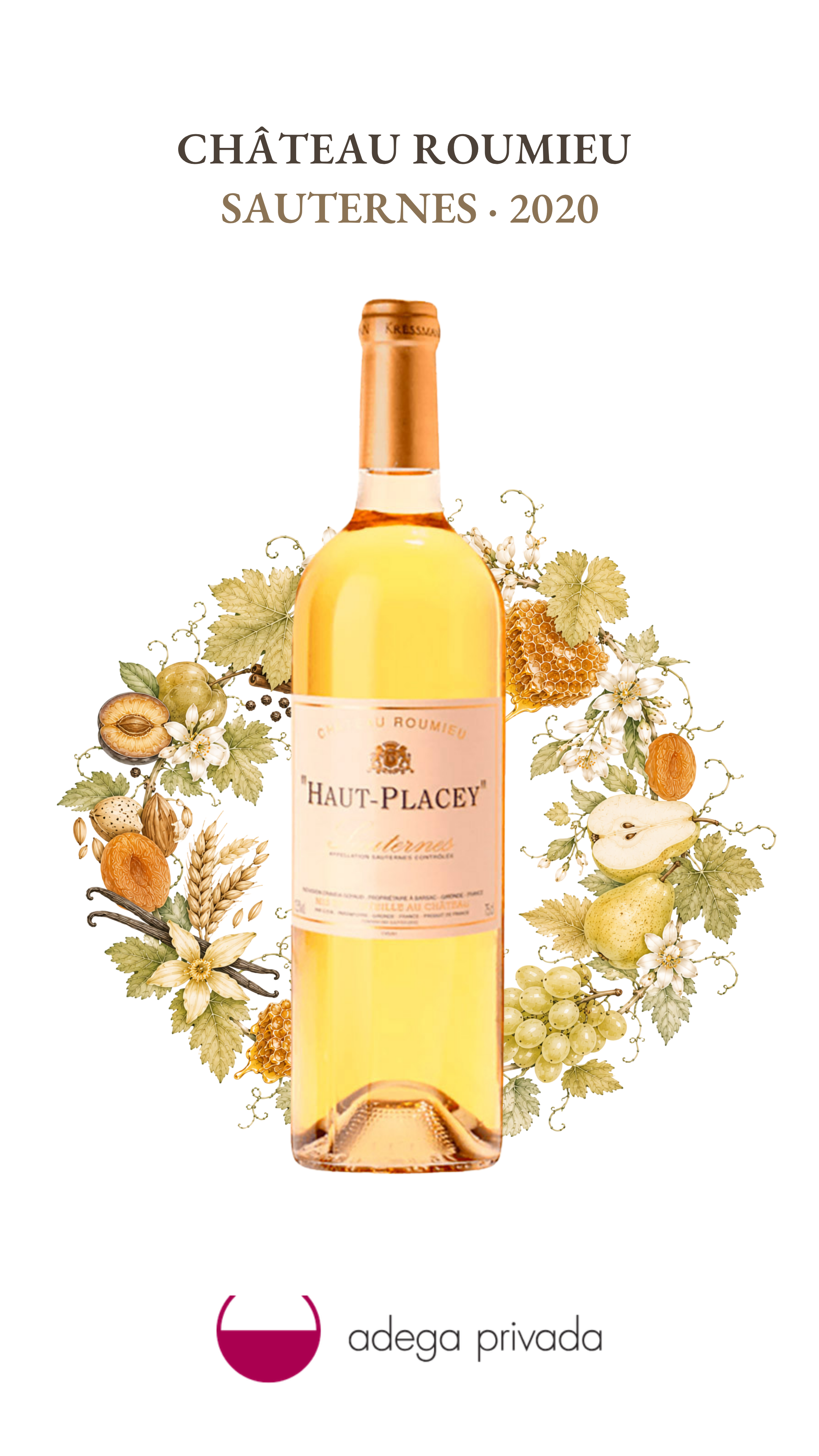 Château Roumieu Haut-Placey Sauternes 375ml — foto 2