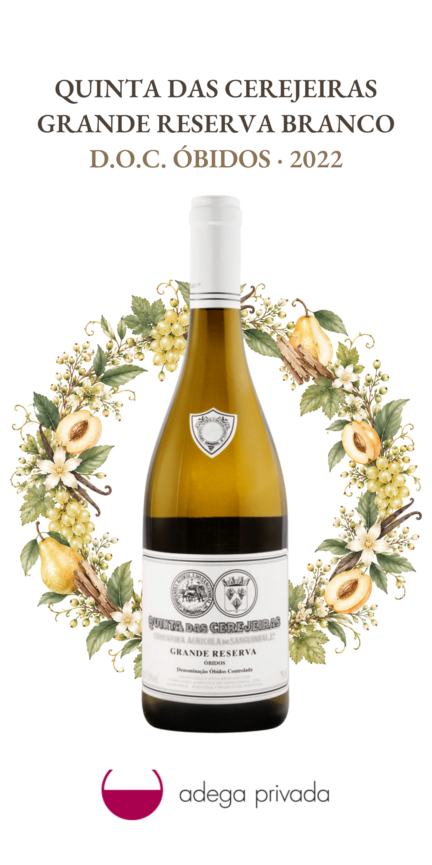 Quinta das Cerejeiras Grande Reserva branco — foto 2