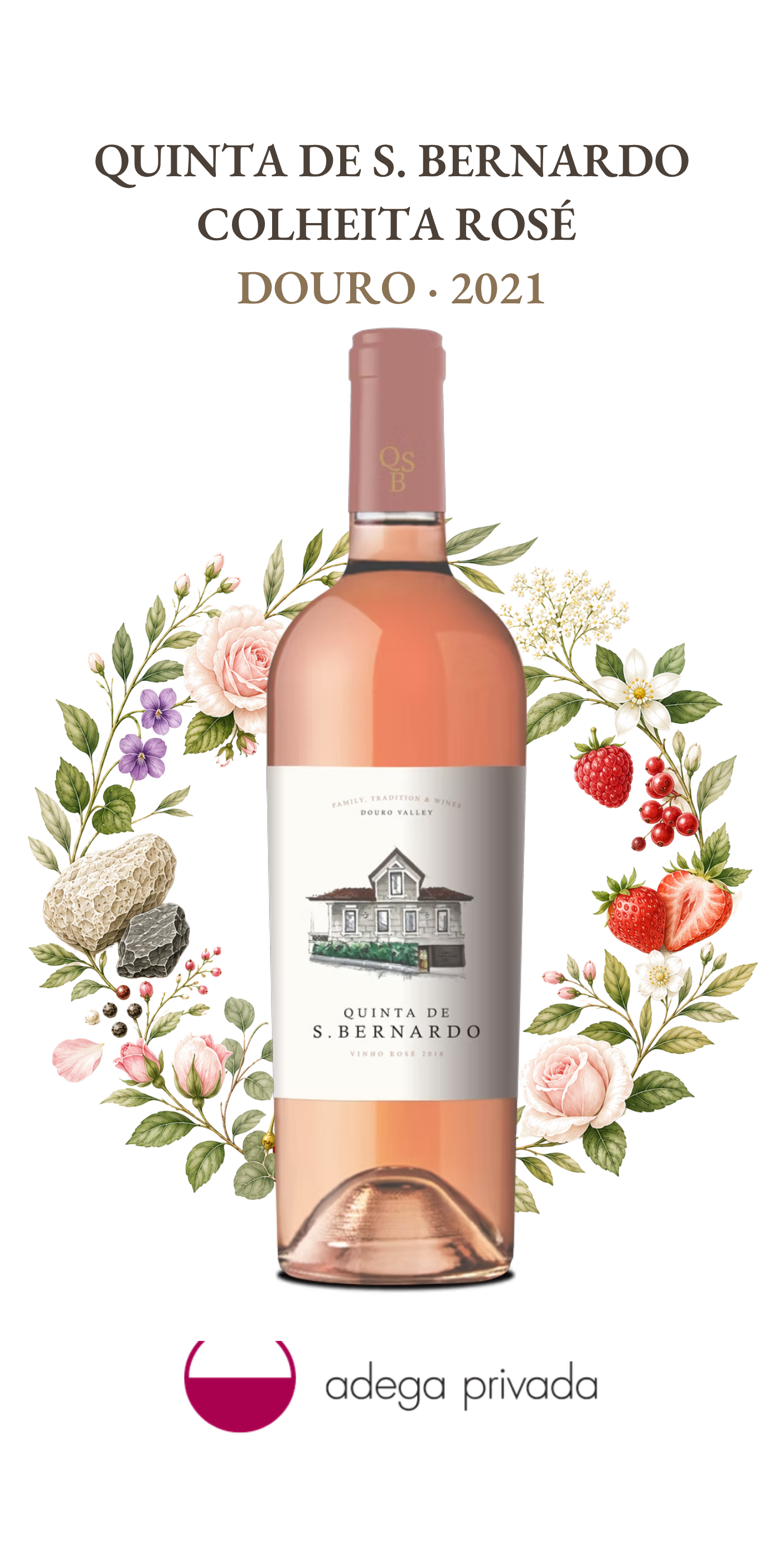 Quinta de S. Bernardo Colheita rosé — foto 2