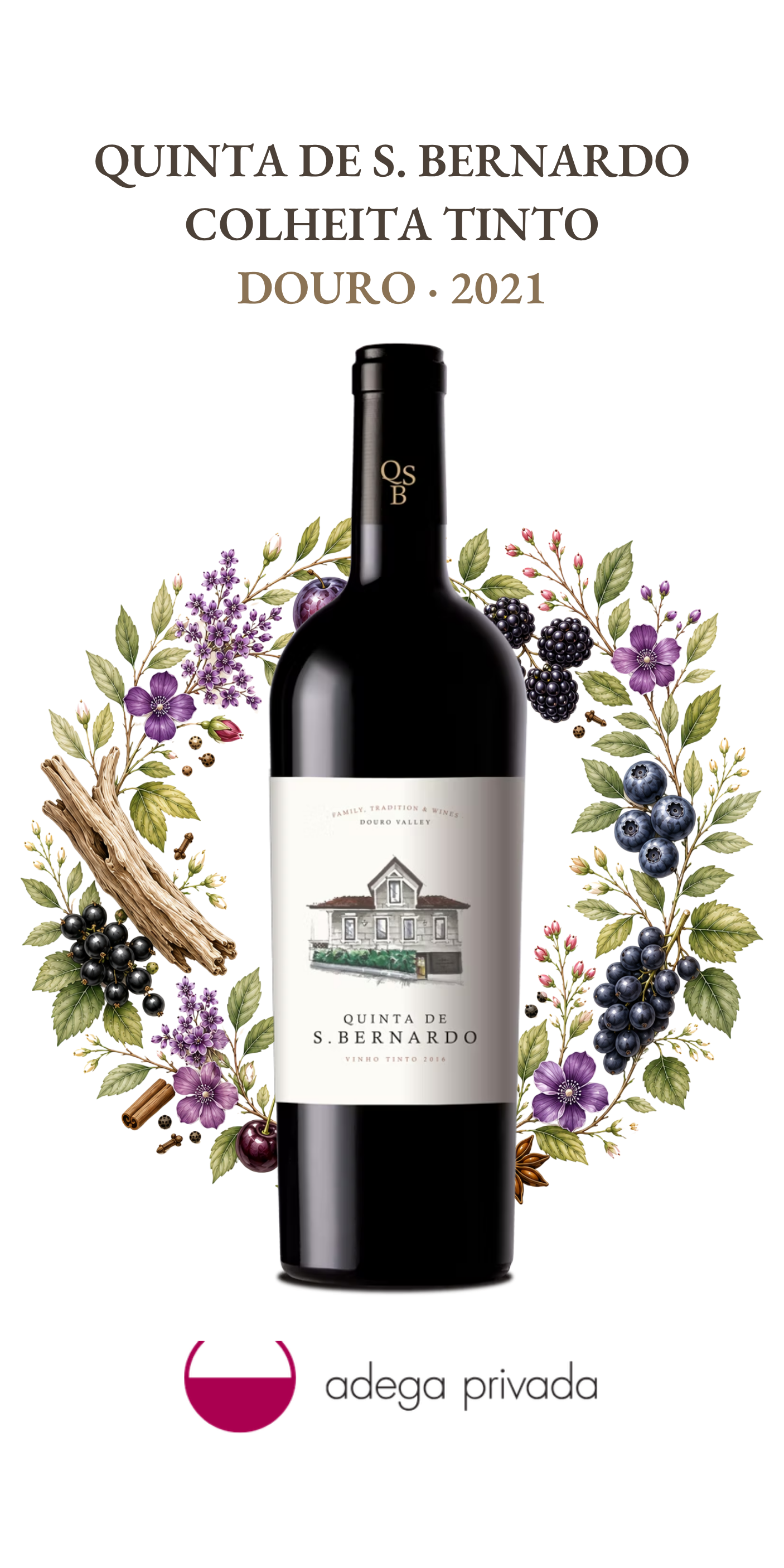 Quinta de S. Bernardo Colheita tinto — foto 2