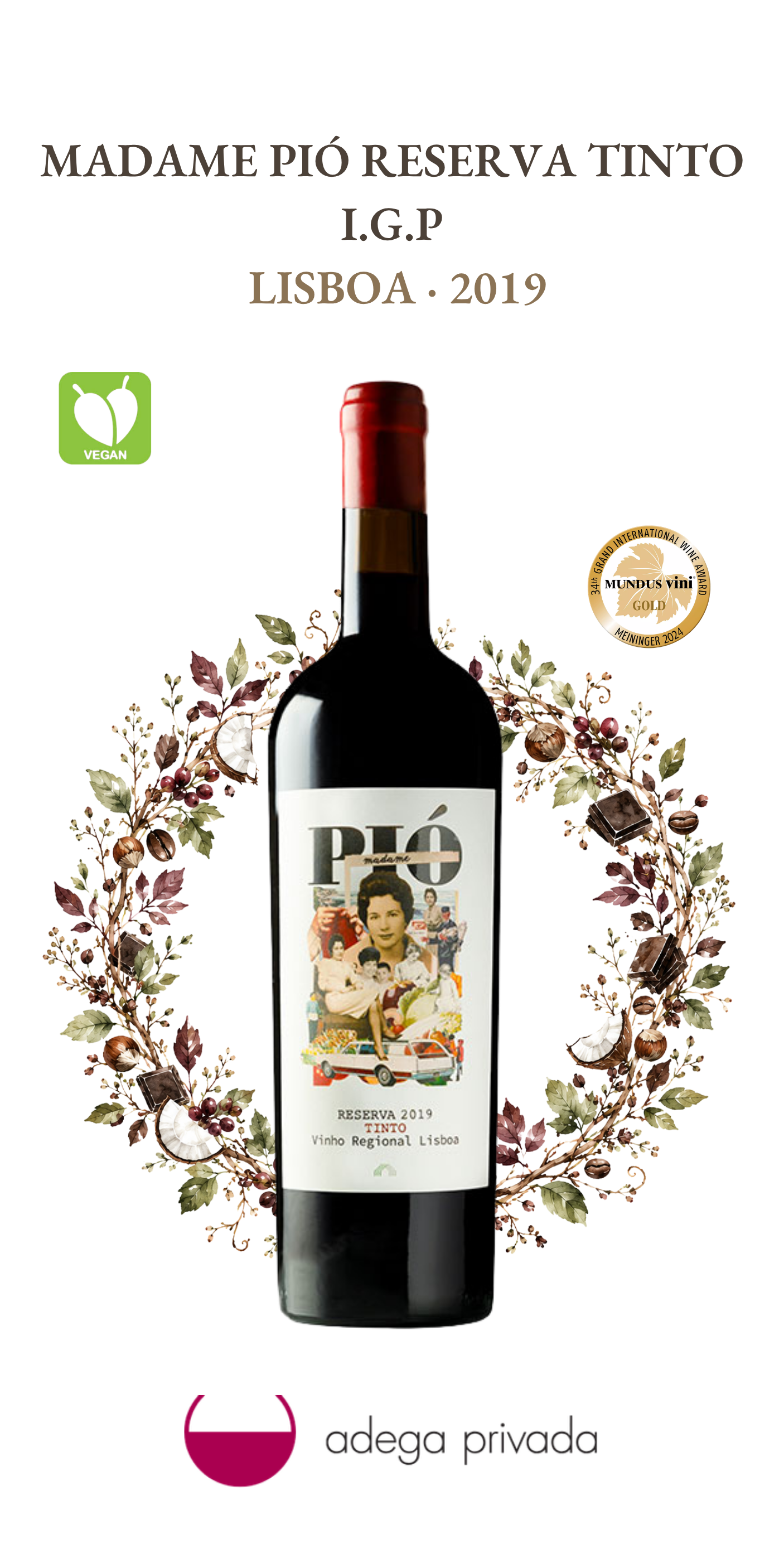 Madame Pió reserva tinto — foto 2