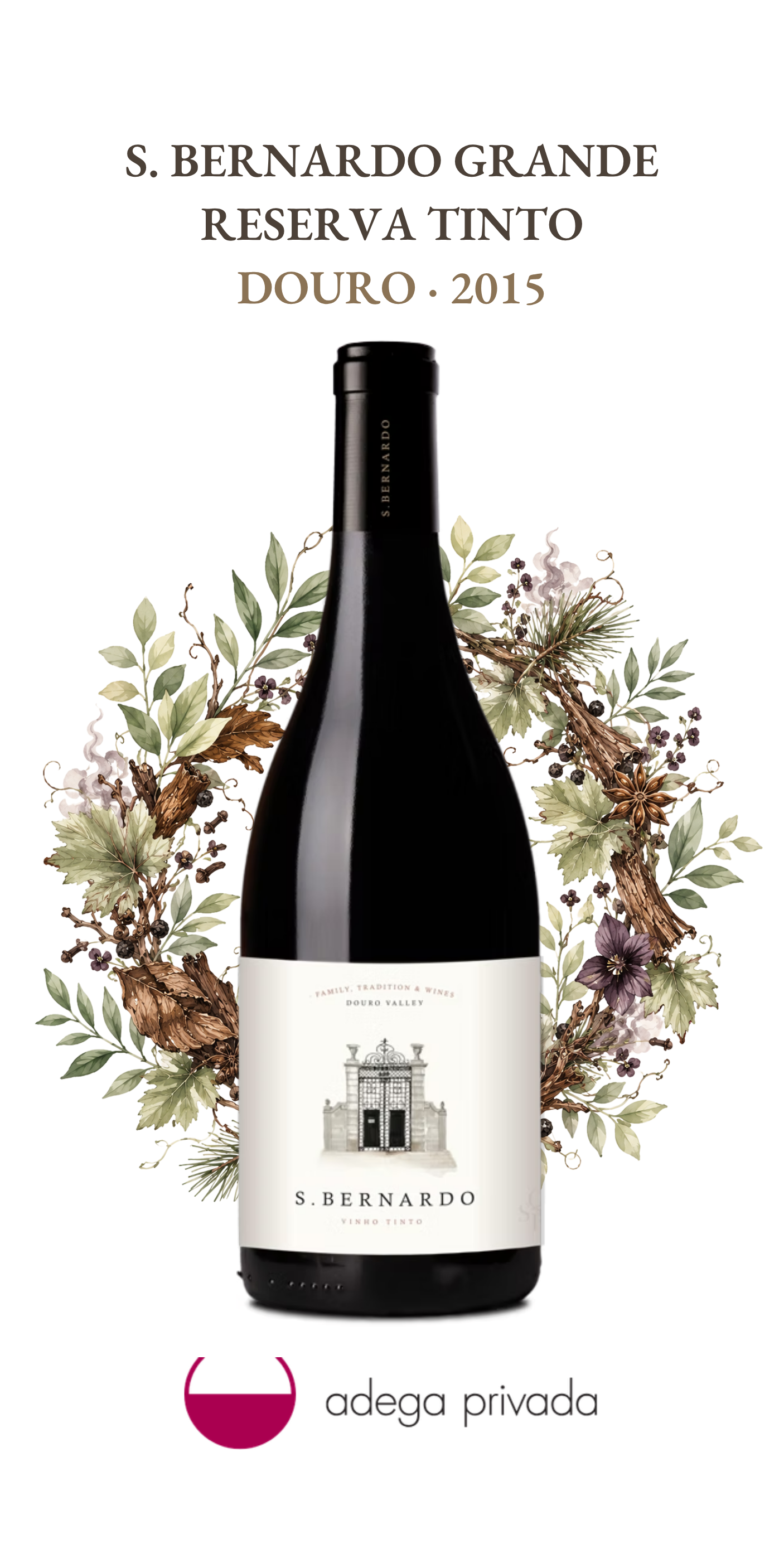 S. Bernardo Grande Reserva tinto — foto 2