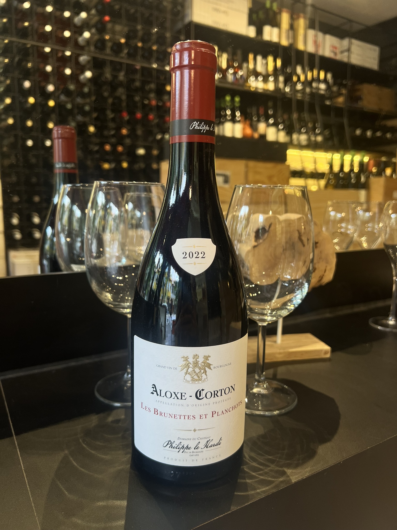 Aloxe-Corton Domaine du Château Les Brunettes et Planchots